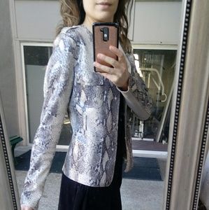 Marciano Guess Faux Snakeskin Jacket